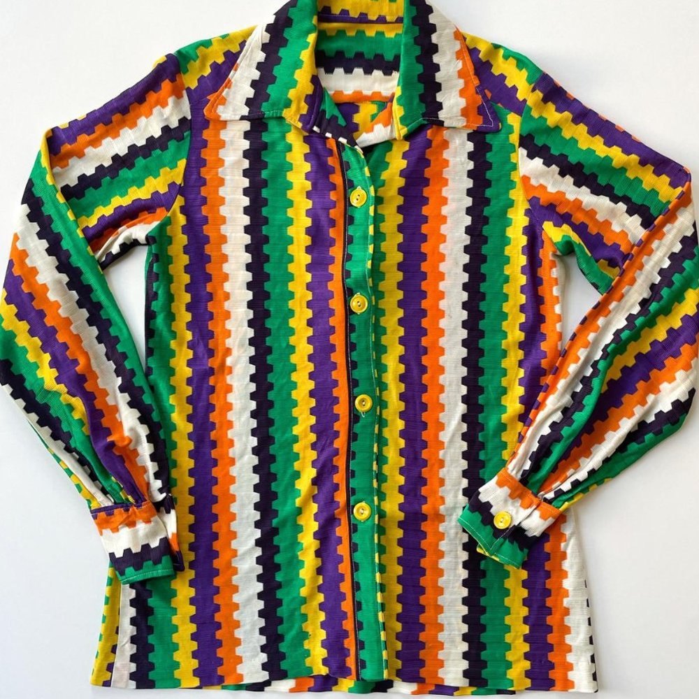 VINTAGE RAINBOW SHIRT